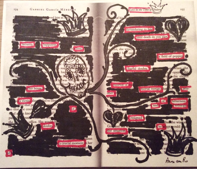 Love in the Time of Corona - Blackout by Anna van Ro